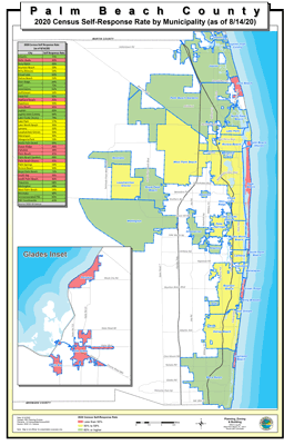Census Self Response maps