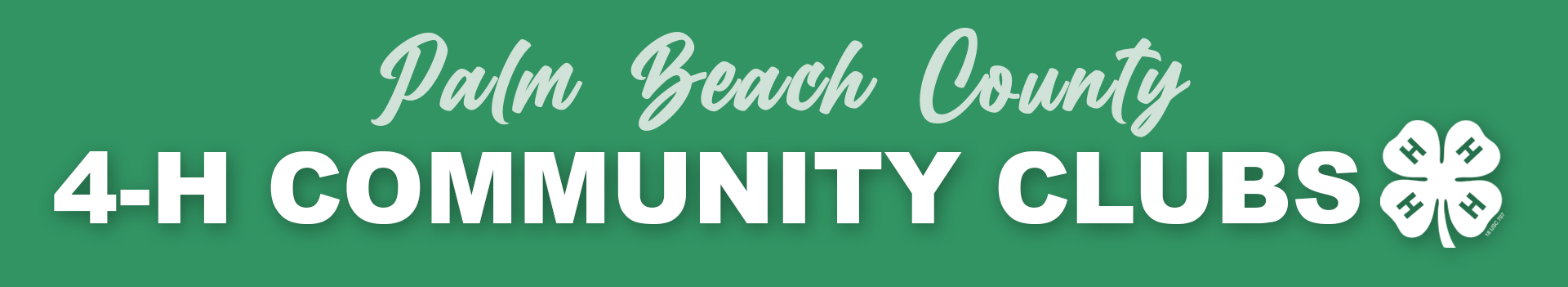 Palm Beach County 4-H Community Clubs