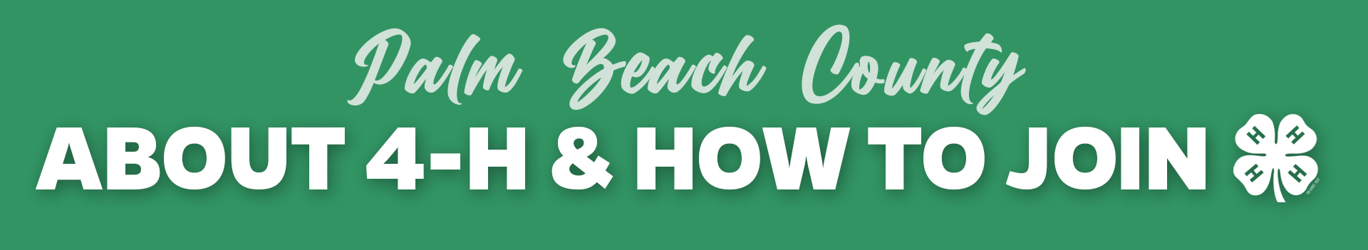 About 4-H & How to Join