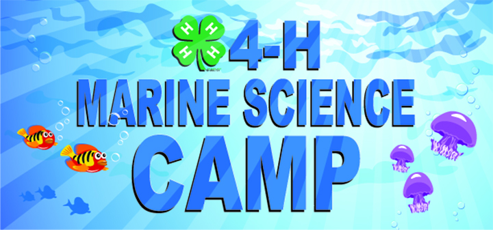 4-H Marine Science Camp banner