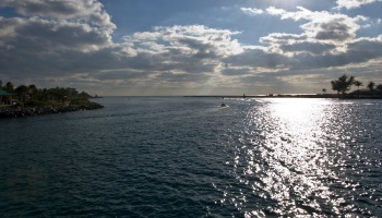Picture of the waterway known as Lake Worth Lagoon
