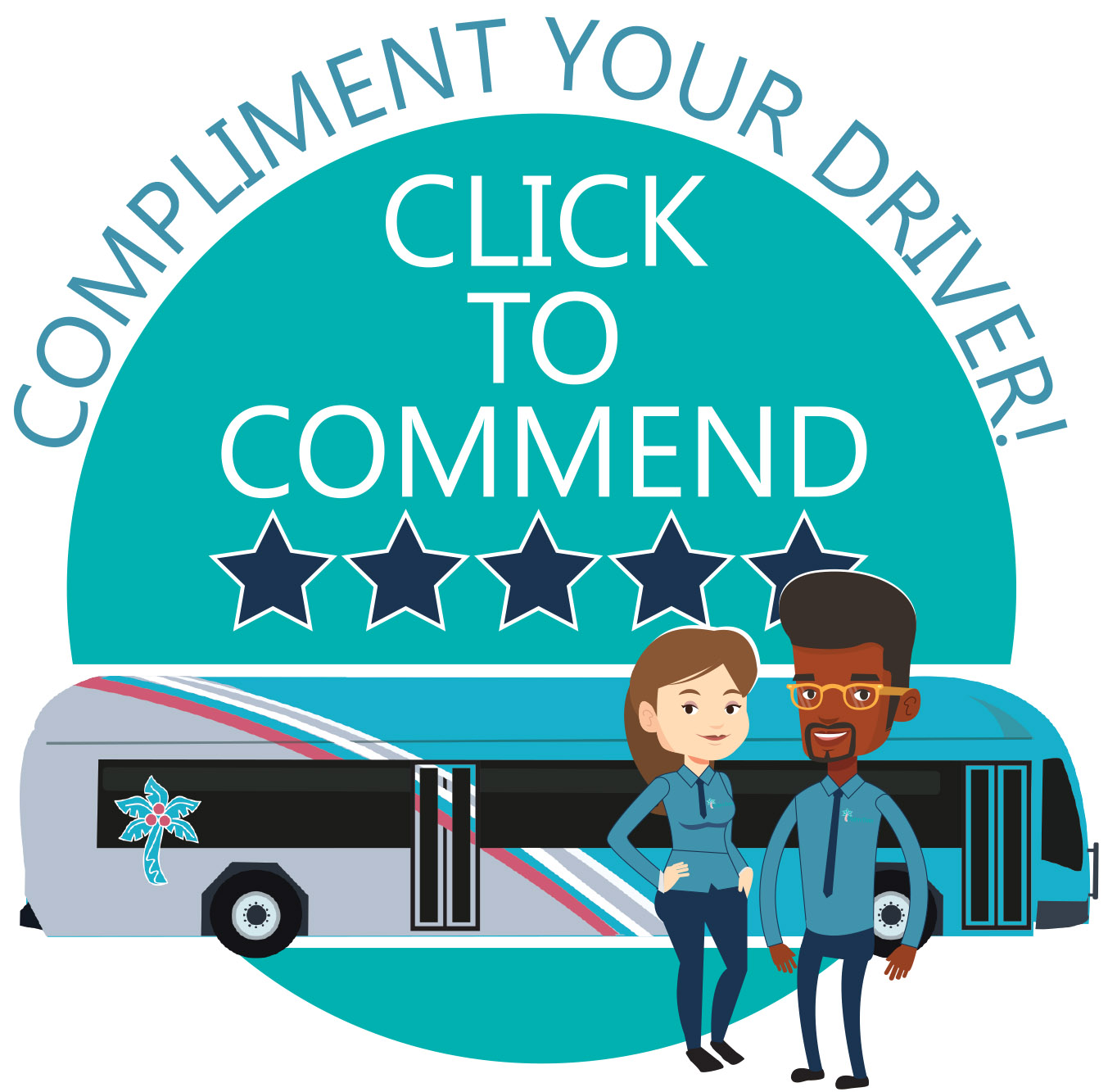 Click to Commend your Palm Tran Driver