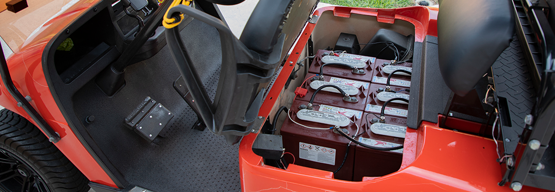 Golf Cart Safety Banner