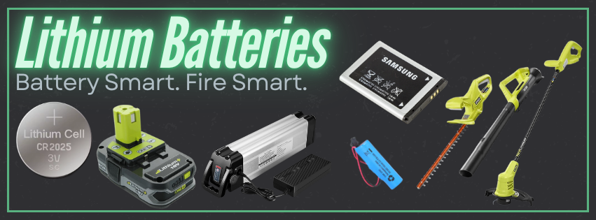 Lithium Batteries Banner
