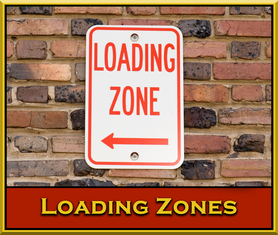 Loading Zone Sign