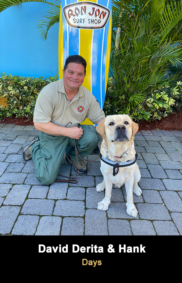 Portrait of David Derita & Hank