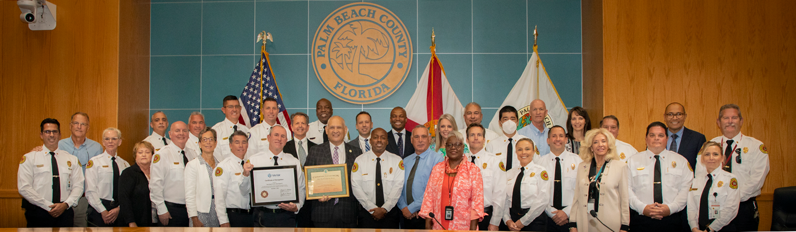 Iso Class 1 image with chiefs and county officials