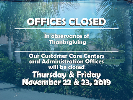 http://pbcspauthor/waterutilities/SiteImages/Office Closed - Thanksgiving 2018.jpg